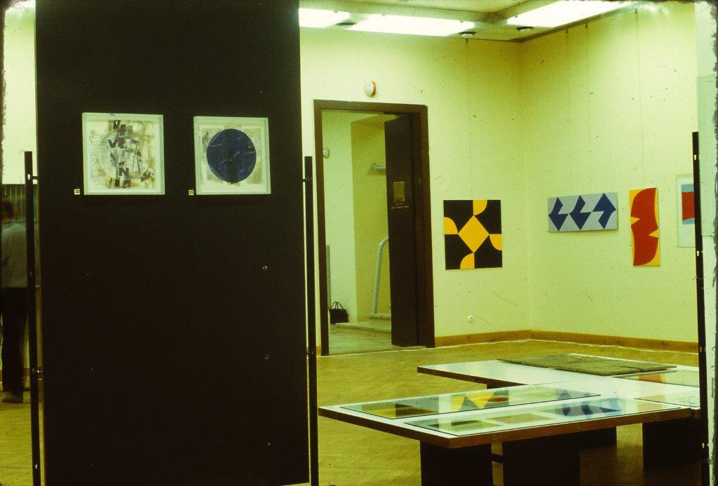 Volnou tvorbu  Jan Rajlich představil například v Galerii Jaroslava Krále v Domě umění v Brně, 1972